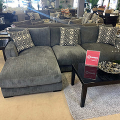 Kaylee Gray LAF Sectional Sofa (2pc) - Ornate Home