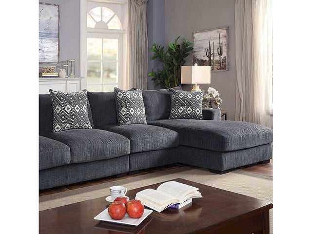Kaylee Gray Large L-Shaped Sectional - Ornate Home