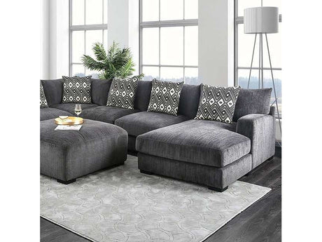 Kaylee Gray U-Shaped Sectional - Ornate Home