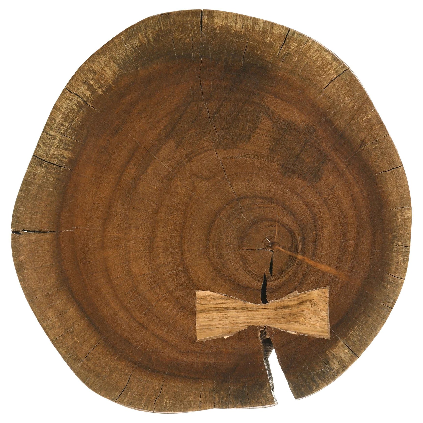 Keith Natural / Black Side Table - Ornate Home