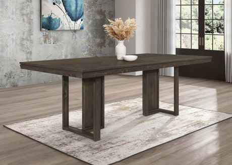 Kelly Dark Grey Dining Table - Ornate Home