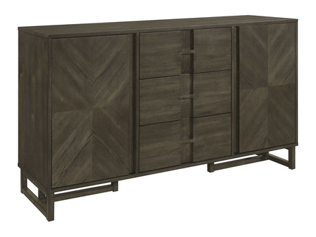 Kelly Dark Grey Sideboard - Ornate Home