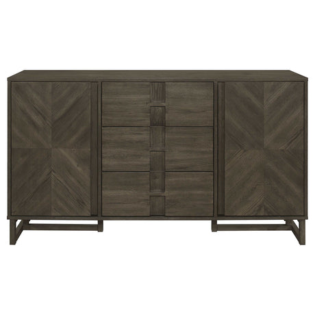 Kelly Dark Grey Sideboard - Ornate Home