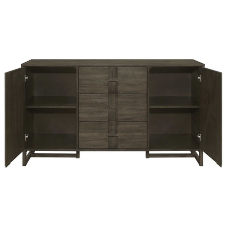 Kelly Dark Grey Sideboard - Ornate Home