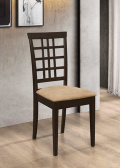 Kelso Cappuccino & Tan 3pc Dining Set - Ornate Home