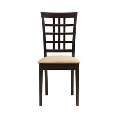 Kelso Cappuccino & Tan 3pc Dining Set - Ornate Home