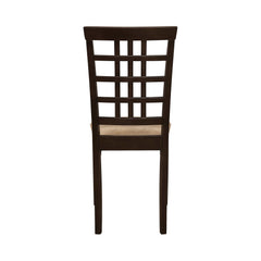 Kelso Cappuccino & Tan 3pc Dining Set - Ornate Home