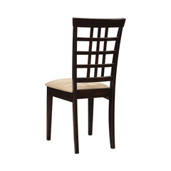 Kelso Cappuccino & Tan 3pc Dining Set - Ornate Home