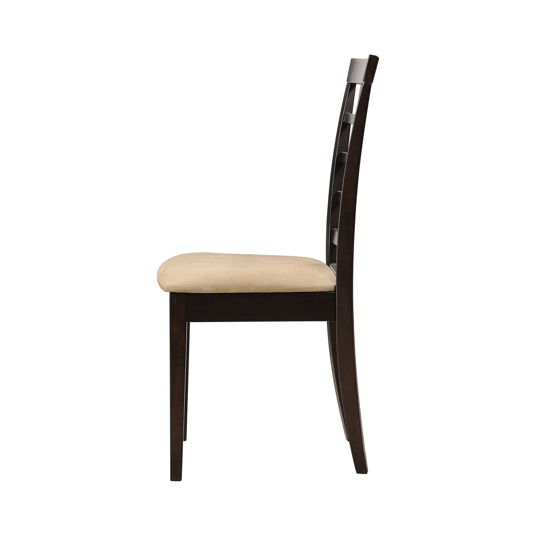Kelso Cappuccino & Tan Dining Chairs (Set Of 2) - Ornate Home