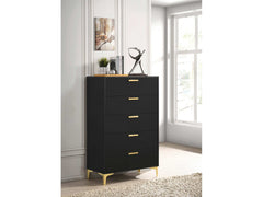 Kendall Black Chest - Ornate Home