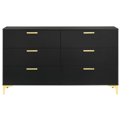 Kendall Black / Gold Dresser - Ornate Home