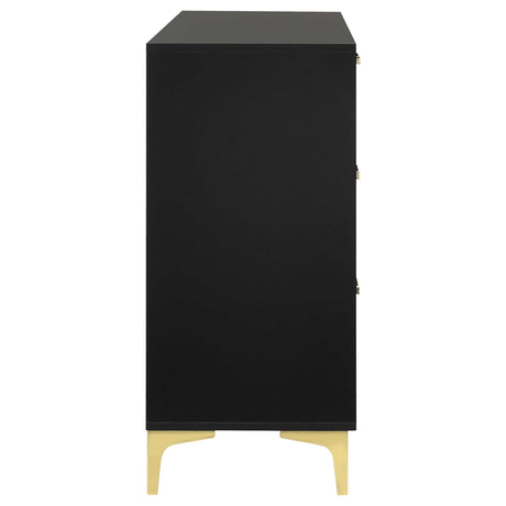 Kendall Black / Gold Dresser - Ornate Home