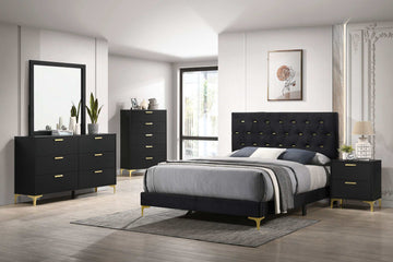 Kendall Black / Gold Dresser - Ornate Home