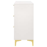 Kendall White / Gold Dresser - Ornate Home