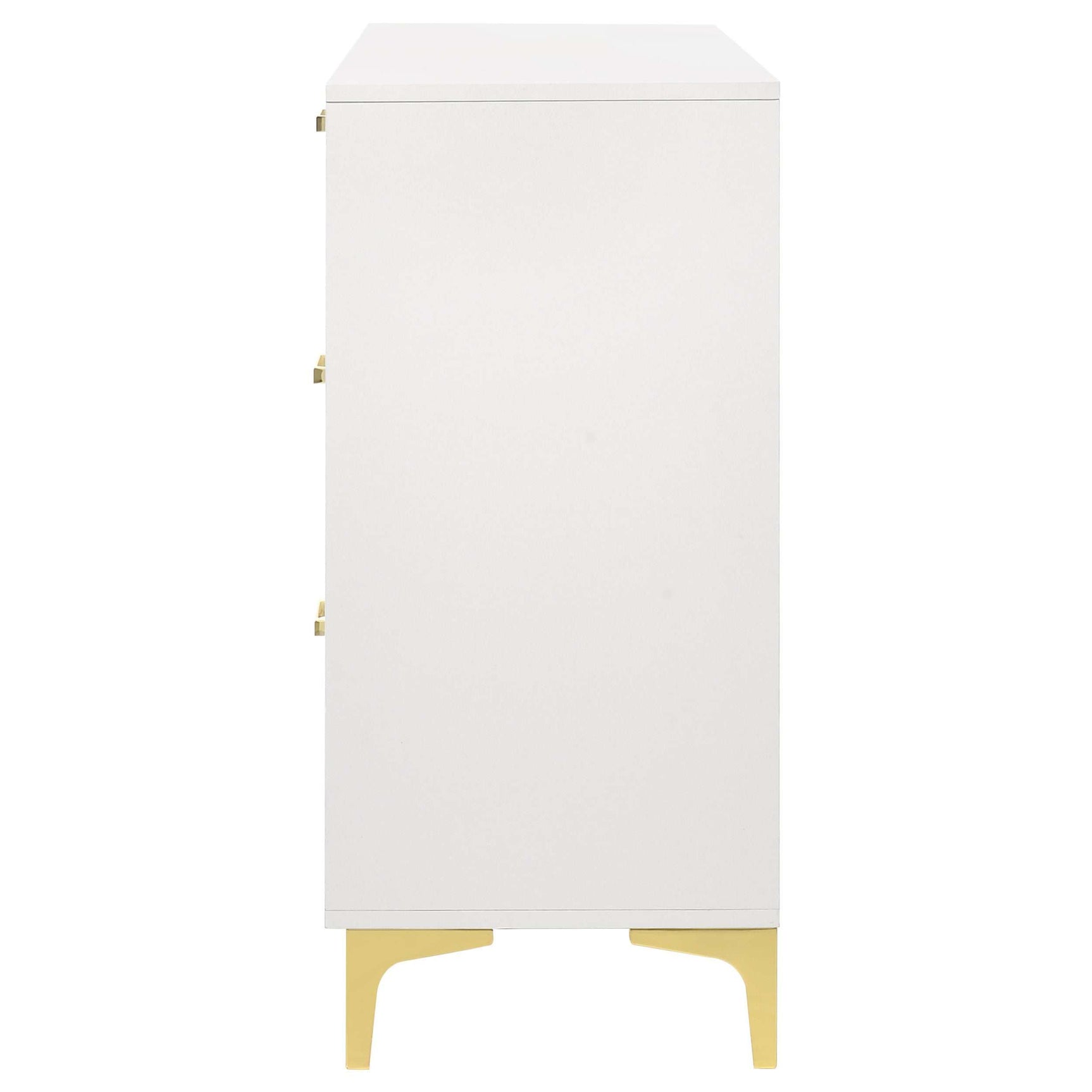 Kendall White / Gold Dresser - Ornate Home
