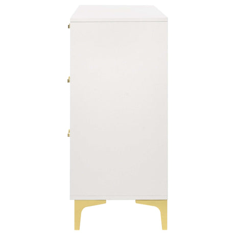 Kendall White / Gold Dresser - Ornate Home