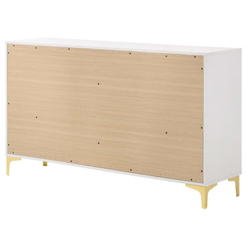 Kendall White / Gold Dresser - Ornate Home