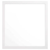 Kendall White / Gold Eastern King Bed 4 Pc Set - Ornate Home