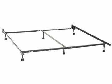 Kerns Black Metal Bed Frame Queen/E. King/Cal. King - Ornate Home