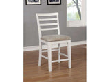 Kiana White Counter Height Side Chair (Set of 2) - Ornate Home