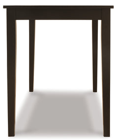 Kimonte Dark Brown Dining Table - Ornate Home