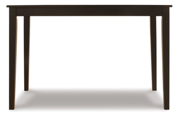 Kimonte Dark Brown Dining Table - Ornate Home