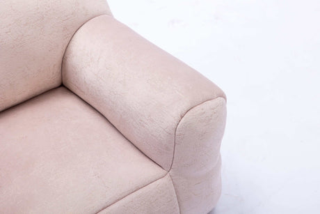 King Kid's Pink Velvet Bean Chair - Ornate Home