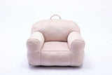 King Kid's Pink Velvet Bean Chair - Ornate Home