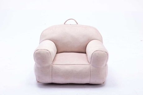King Kid's Pink Velvet Bean Chair - Ornate Home