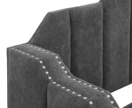 Kingston Charcoal Twin Daybed W/ Trundle - Ornate Home