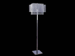 Kit Crystal & Chrome Floor Lamp - Ornate Home