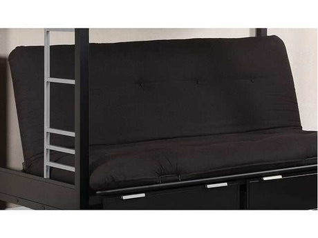 Knox Black 6" Black Futon Mattress - Ornate Home