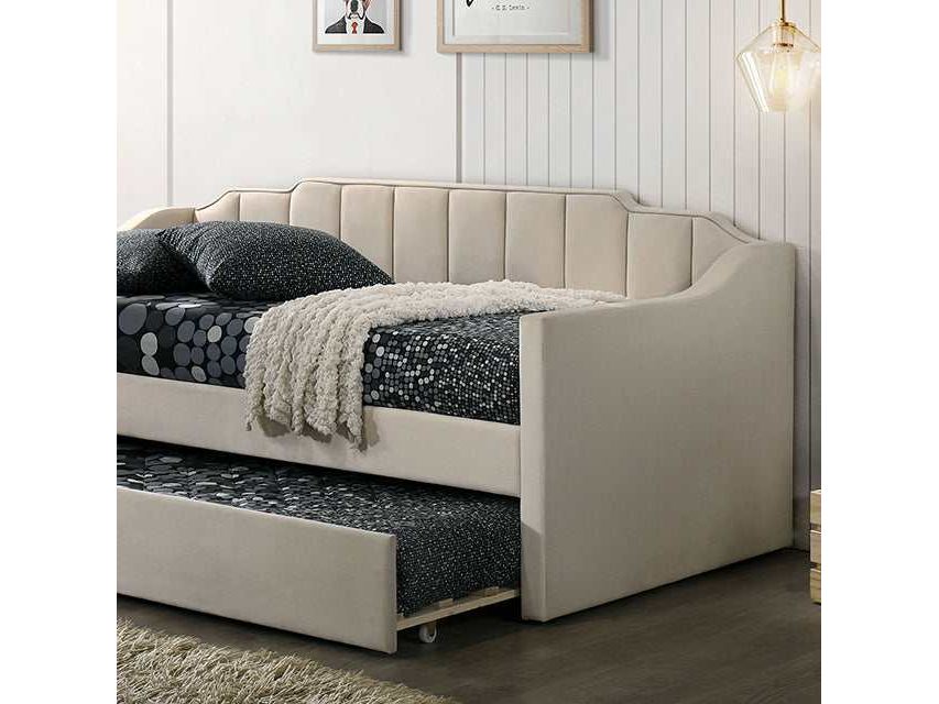 Kosmo Beige Twin Daybed - Ornate Home