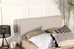 Kosmo Sand Eastern King / California King Headboard - Ornate Home