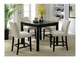 Kristie Antique Black Counter Height Dining Set / 5pc - Ornate Home