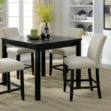 Kristie Antique Black Counter Height Dining Set / 5pc - Ornate Home