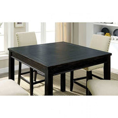 Kristie Antique Black Counter Height Dining Set / 5pc - Ornate Home