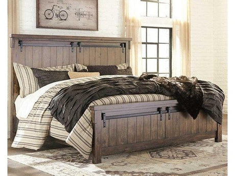 Lakeleigh Brown King Panel Bed - Ornate Home