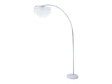 Lamar Chrome & Crystal Floor Lamp - Ornate Home