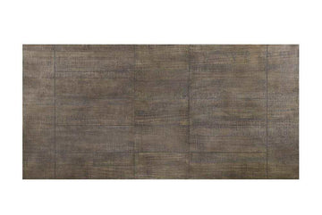 Landon Salvage Brown Dining Table w/ 1 x18" Removable Extension Leaf - Ornate Home