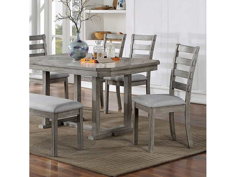 Laquila Gray Dining Table - Ornate Home