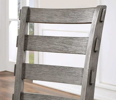 Laquila Gray Side Chair (Set of 2) - Ornate Home