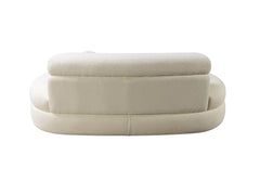 Larissa Ivory Boucle Loveseat - Ornate Home