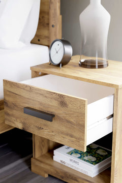 Larstin Brown Nightstand - Ornate Home