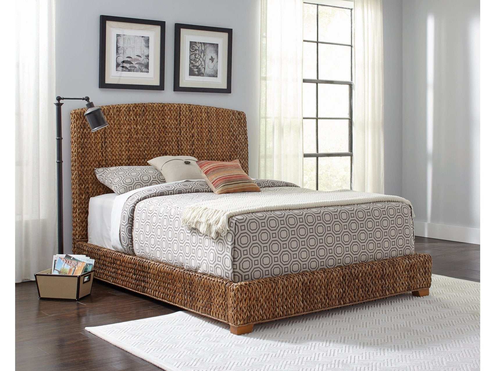 Laughton Amber California King Bed - Ornate Home