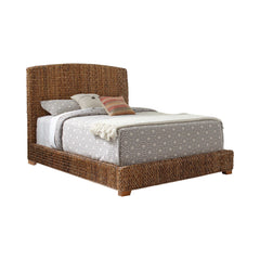 Laughton Amber Eastern King Bed - Ornate Home