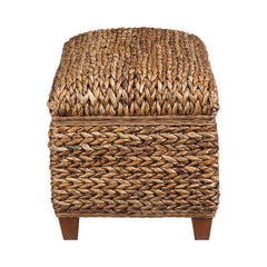 Laughton Amber HandWoven Storage Trunk - Ornate Home