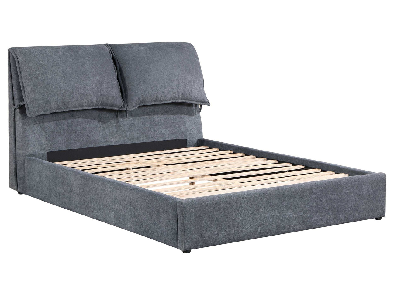 Laurel Dark Grey Eastern King Bed - Ornate Home