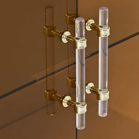 Lava Light Luxury Modern Storage Cabinets White - Ornate Home