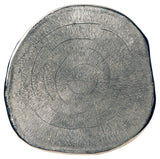 Laverford Chrome/Black End Table - Ornate Home